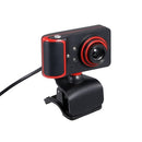 Portable HD Webcam 480P 5MP 30fps Web Camera Built-in Microphone USB Plug & Play for Laptop Desktop