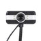 640*480P PC Webcam Full HD Web Cam USB Portable Laptop Desktop High-Definition Webcam 30fps Camera with Built-in Noise-reduction Microphone Plug & Play Flexible Hose