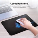 Mouse Pad Rubber Mouse Pad Durable Gaming Mouse Pad Wear-resistant Anti-skid Mouse Pad for Home Office