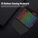 35 Buttons Gaming Keyboard Mechanical Keyboard Backlight Gaming Key-Pad Mobile Phones Game Accessories