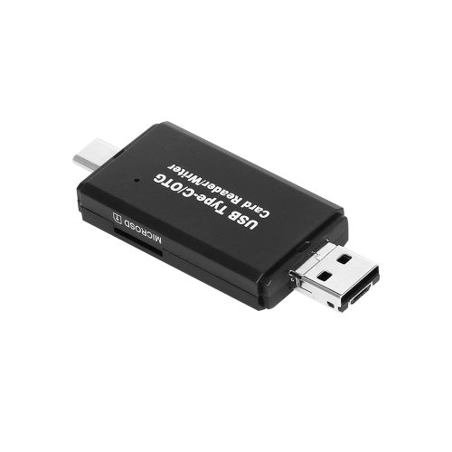 عالية السرعة USB مايكرو USB نوع-C/OTG قارئ بطاقات الكاتب TF SD بطاقة الكاتب 3 في 1 OTG قارئ بطاقات للهواتف الذكية الكمبيوتر