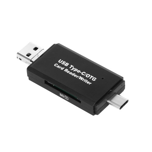 عالية السرعة USB مايكرو USB نوع-C/OTG قارئ بطاقات الكاتب TF SD بطاقة الكاتب 3 في 1 OTG قارئ بطاقات للهواتف الذكية الكمبيوتر