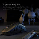 DarmoShark N1 65g Lightweight Mouse 16000DPI Gaming PAW3389 Optical Sensor Mice for Laptop Desktop Black