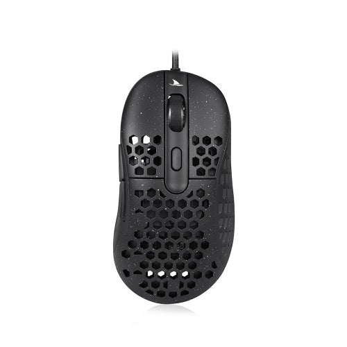 DarmoShark N1 65g Lightweight Mouse 16000DPI Gaming PAW3389 Optical Sensor Mice for Laptop Desktop Black