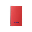 Yvonne 2.5" USB 3.0 HDD External Mobile Hard Drive Portable HDD Storage Compatible For PC Mac Desktop Laptop Red 250GB