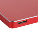 Yvonne 2.5" USB 3.0 HDD External Mobile Hard Drive Portable HDD Storage Compatible For PC Mac Desktop Laptop Red 250GB