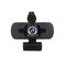 1080P HD Wide-angle Webcam Video Conference Camera USB Plug & Play with Lens Cap & Tripod for Laptop Desktop TV Box