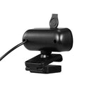 1080P HD Wide-angle Webcam Video Conference Camera USB Plug & Play with Lens Cap & Tripod for Laptop Desktop TV Box