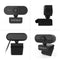 1080P 2MP HD Webcam 30fps Camera Noise-reduction Microphone Web Cam HD Laptop Computer Camera USB Plug & Play with Extension Cable for Laptop Desktop TV Box