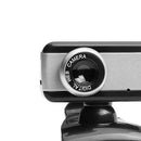 USB Computer Camera 480P Manual Focus Web Camera Drive-free Webcam with External Microphone for Video Chat Online Conference