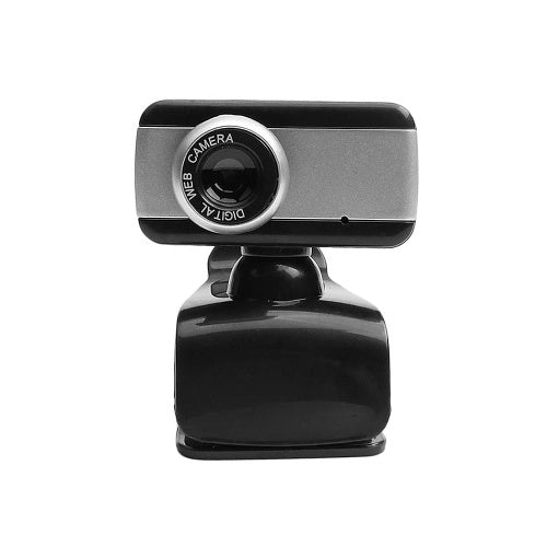 USB Computer Camera 480P Manual Focus Web Camera Drive-free Webcam with External Microphone for Video Chat Online Conference