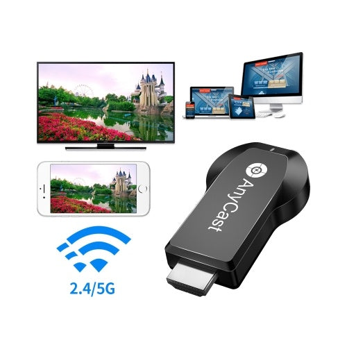 Wireless Dongle WiFi Display Dongle 4K 2.4G HD WiFi Receiver Dongle Wireless Screen Converter for Smartphone PC Laptop