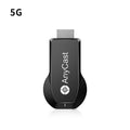 Wireless Dongle WiFi Display Dongle 4K 2.4G HD WiFi Receiver Dongle Wireless Screen Converter for Smartphone PC Laptop