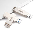 EAGET F60 USB Flash Drive  Metal U Disk USB3.0 Portable High Speed Flash Drive Large Capacity for PC Laptop