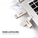 EAGET F60 USB Flash Drive  Metal U Disk USB3.0 Portable High Speed Flash Drive Large Capacity for PC Laptop