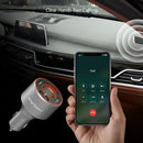 CACAGOO Wireless 4.2 FM Transmitter Stereo Hands-Free Car Charger Flash Drive MP3 Player