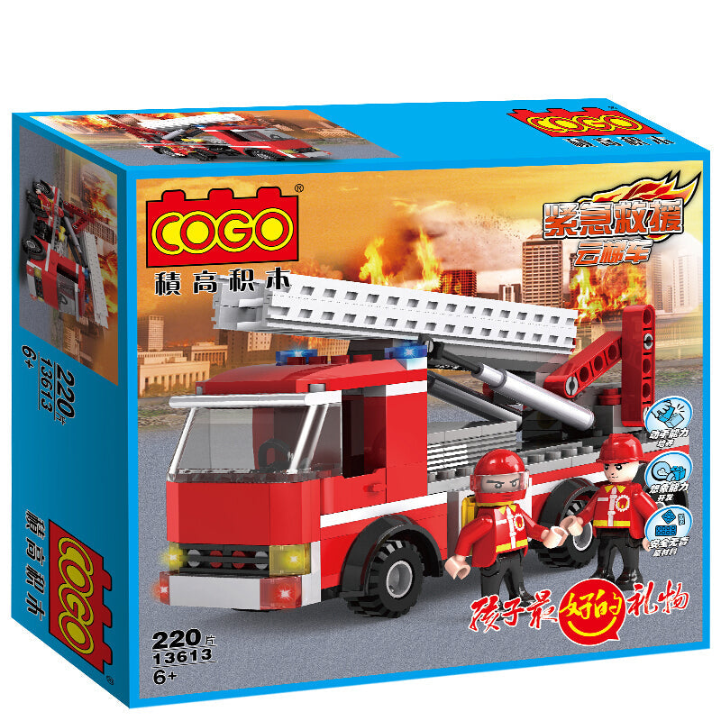 COGO Fire Ladder Block - Red