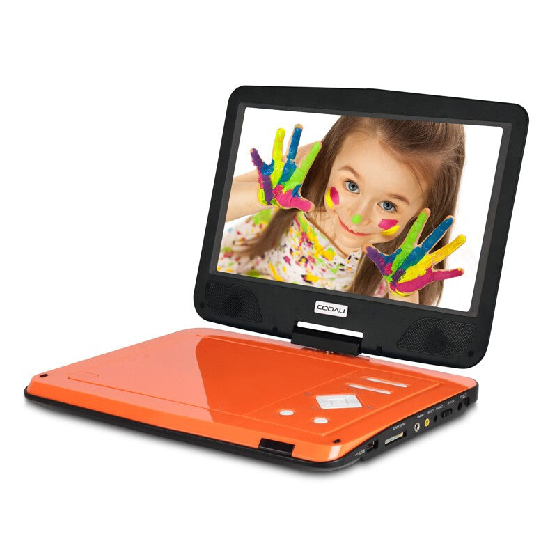 COOAU New Portable DVD player cu-103 1003 - Orange