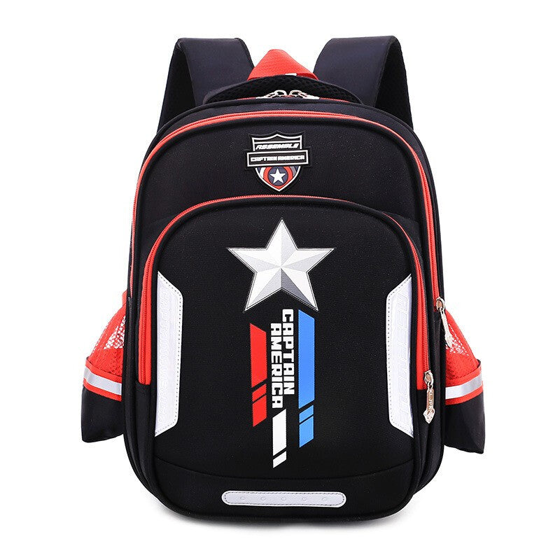 Captain America School Bag - Black