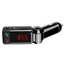 Car Kit MP3 Player and Bluetooth FM Radio - Black