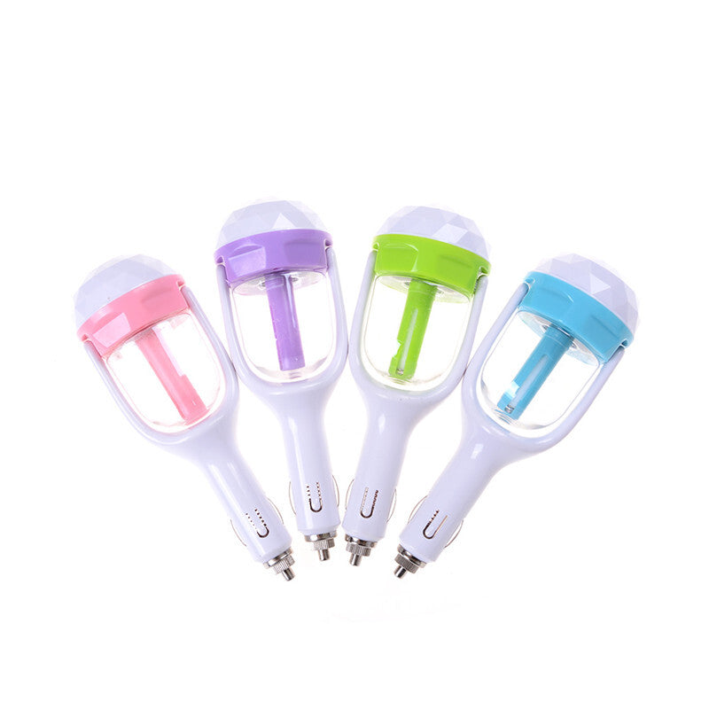 Car Mini Air Humidifier - Pink