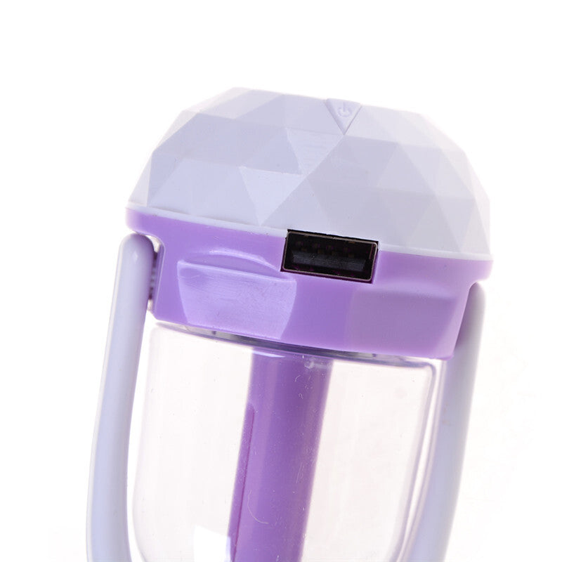 Car Mini Air Humidifier - Purple