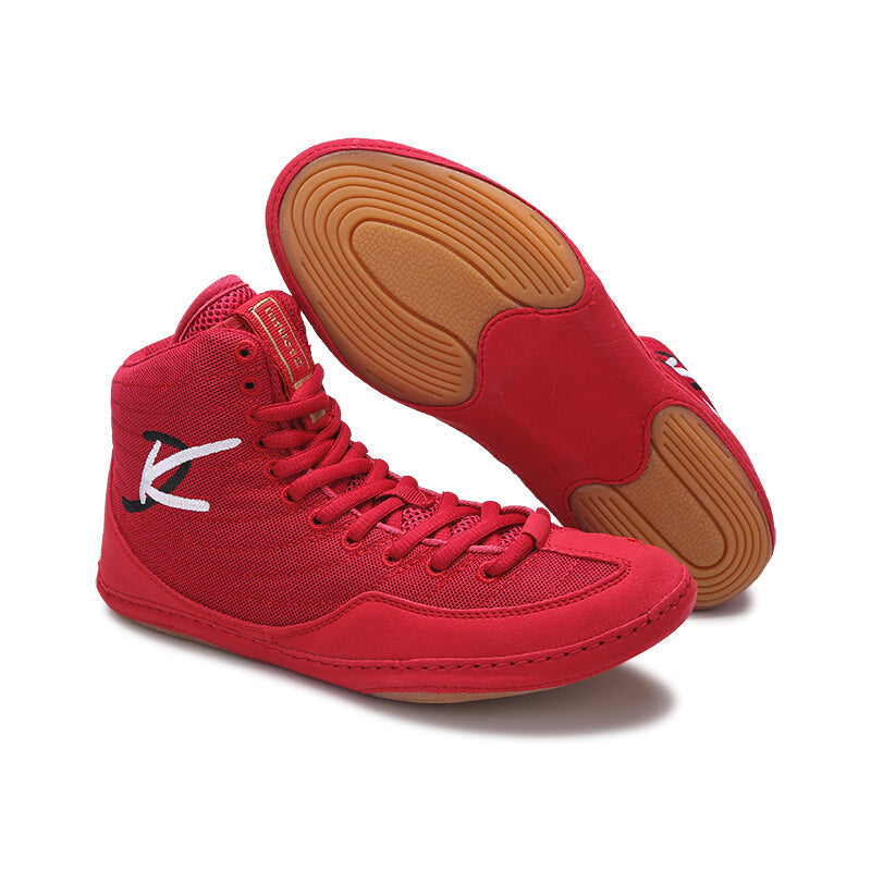 Champion Premium Wrestling Shoes - Red