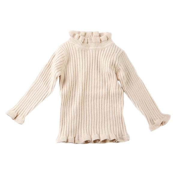 Children Knitted Sweater - Light Pink