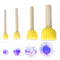 Children Sponge Painting Brush - Yellow