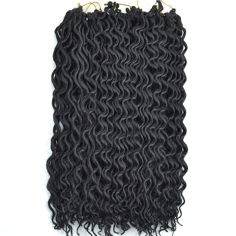 Chorliss Curly Crochet Style Synthetic Hair - Black