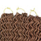 Chorliss Curly Crochet Style Synthetic Hair - Brown