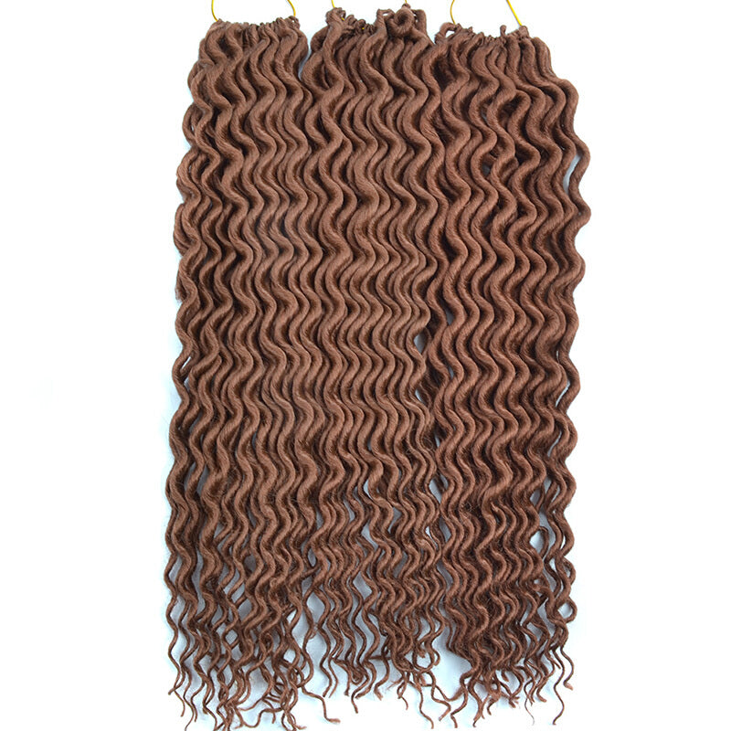 Chorliss Curly Crochet Style Synthetic Hair - Brown