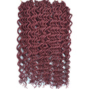 Chorliss Curly Crochet Style Synthetic Hair - Burgundy