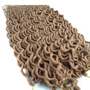 Chorliss Curly Crochet Style Synthetic Hair - Tan