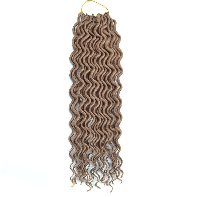 Chorliss Curly Crochet Style Synthetic Hair - Tan