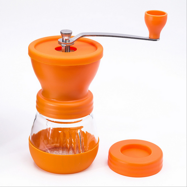 Coffee Premium Hand Grinder - Orange