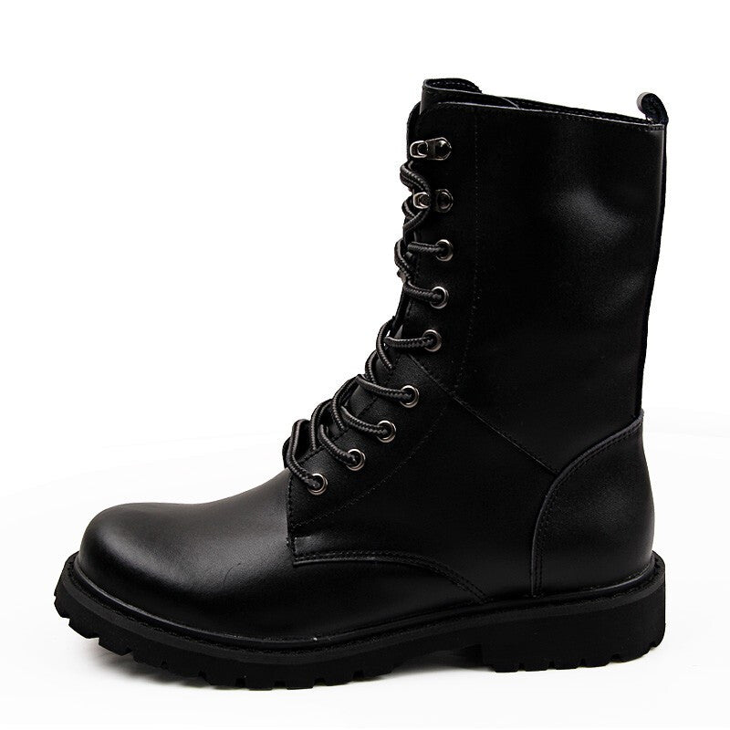 Combat Breathable Army Boots - Black