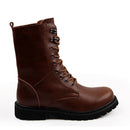 Combat Breathable Army Boots - Brown