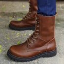 Combat Breathable Army Boots - Brown