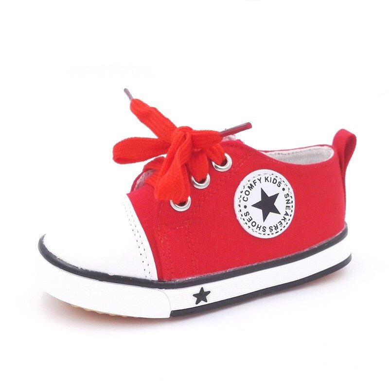 Comfy Kids High Quality Anti Slip Sneaker - Red