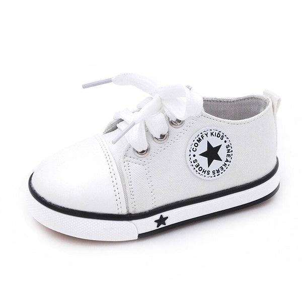 Comfy Kids High Quality Anti Slip Sneaker - White