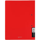 Comix A824 Premium Single Strong Clip Folder - Red