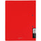 Comix A824 Premium Single Strong Clip Folder - Red