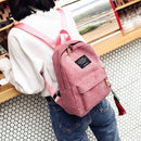 Corduroy Stylish Mini Leisure Backpack - Pink