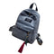 Corduroy Stylish Mini Leisure Backpack - Gray