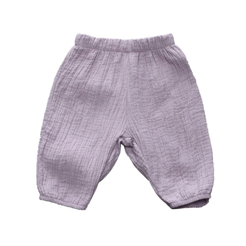 Cotton Summer Shorts - Light Purple