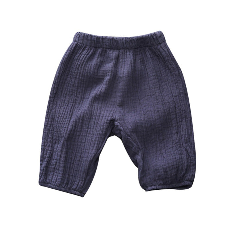 Cotton Summer Shorts - Purple