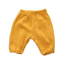 Cotton Summer Shorts - Yellow