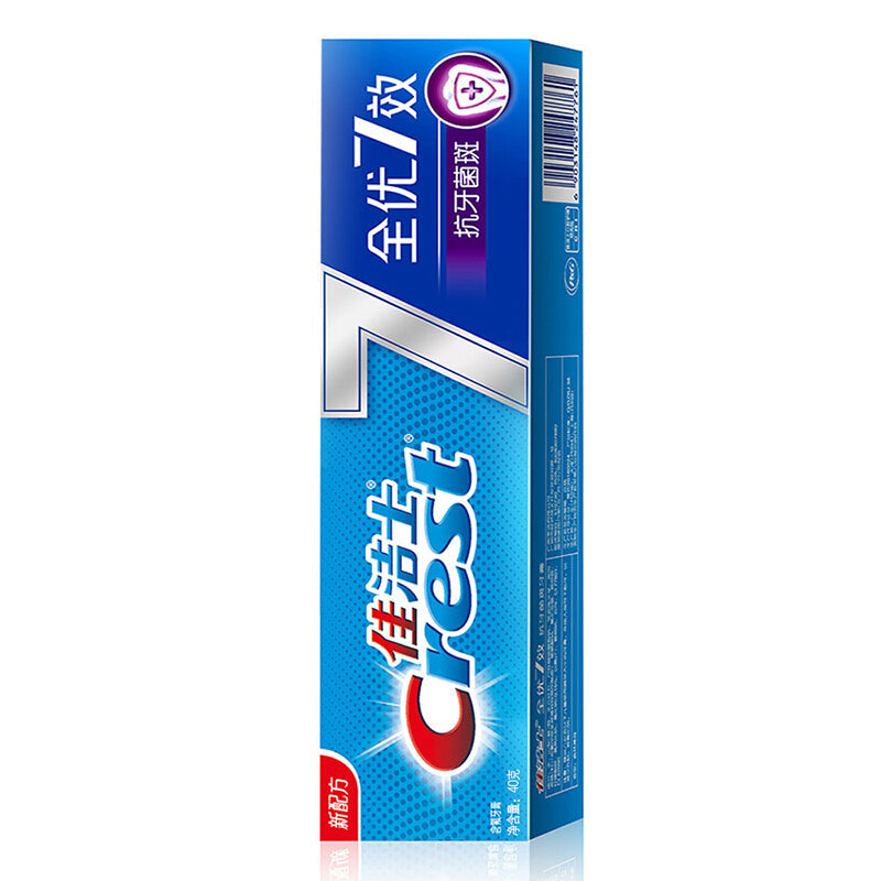 Crest All-In-One Anti-Plaque Toothpaste - Blue