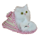 Cute 2 Cats Plush Toy - Pink